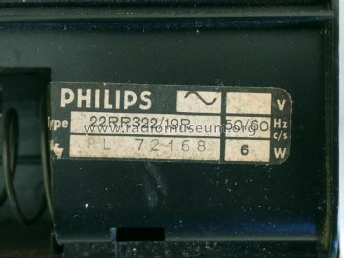 Radio Recorder RR322 22RR322; Philips Radios - (ID = 2306602) Radio