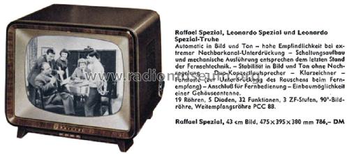 Raffael-S 17TD210A /00; Philips Radios - (ID = 2229821) Television