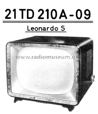 Raffael S 21TD210A /09; Philips Radios - (ID = 1887367) Televisore