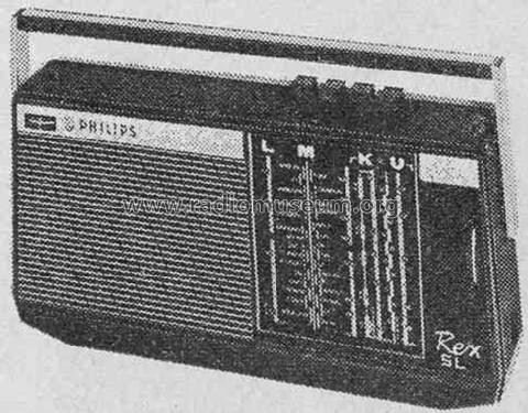 Rex SL 12RL291; Philips Radios - (ID = 430925) Radio