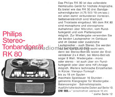 RK80 EL3536; Philips Radios - (ID = 746052) Ton-Bild