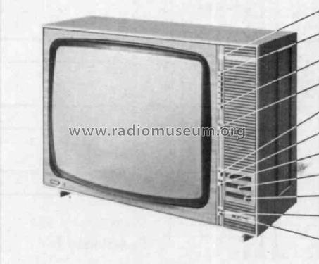 Rubens 110 Luxus D26K180 Ch=K8D; Philips Radios - (ID = 249569) Television