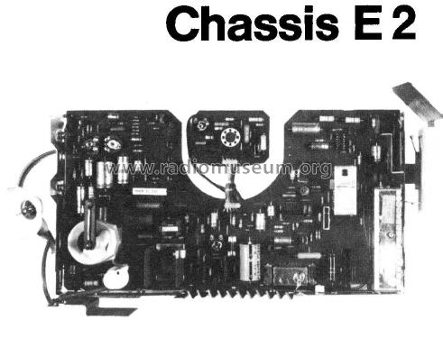 S/W Fernsehempfänger Ch= E2; Philips Radios - (ID = 1867218) Television