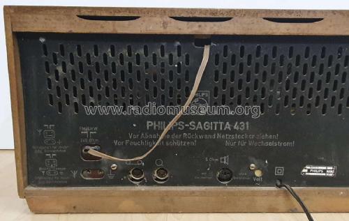 Sagitta 431 B4D31A; Philips Radios - (ID = 2704088) Radio