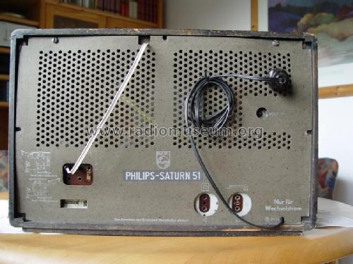 Saturn 51 BD612A-22; Philips Radios - (ID = 114100) Radio