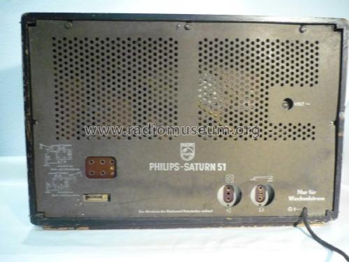 Saturn 51 BD612A-22; Philips Radios - (ID = 2518425) Radio