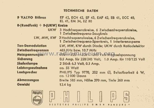Saturn 53 BD624A; Philips Radios - (ID = 1296340) Radio