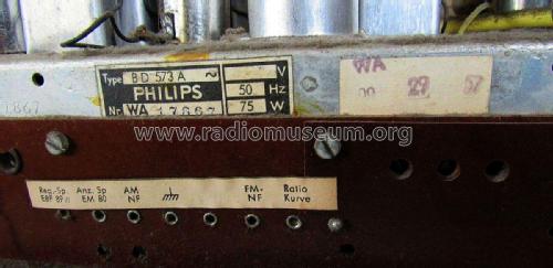 Saturn 573 BD573A; Philips Radios - (ID = 2223146) Radio
