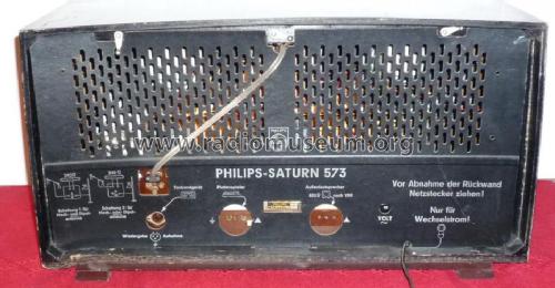 Saturn 573 BD573A; Philips Radios - (ID = 679081) Radio