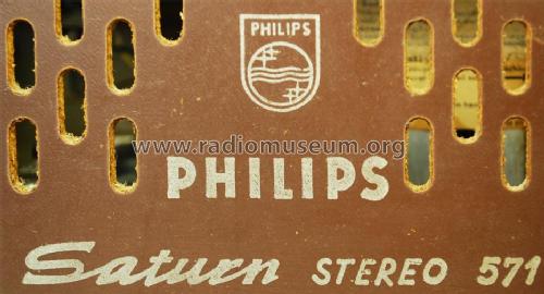 Saturn Stereo 571 12RB571; Philips Radios - (ID = 1803764) Radio