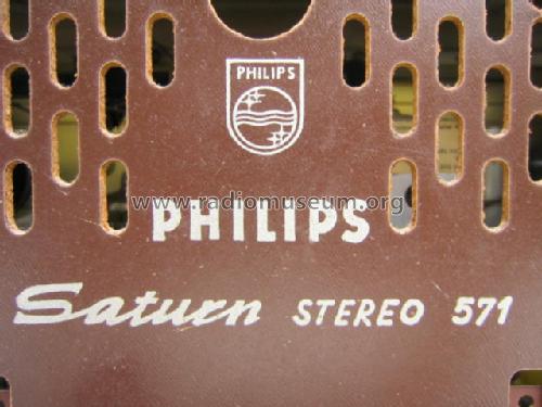 Saturn Stereo 571 12RB571; Philips Radios - (ID = 268045) Radio