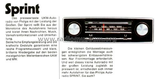 Sprint 22RN311; Philips Radios - (ID = 2388549) Car Radio