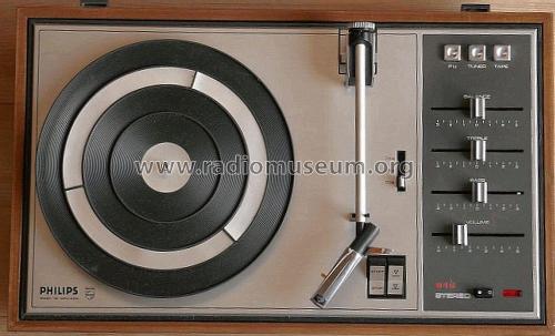 Stereo-Electrophon GF815; Philips Radios - (ID = 2419466) R-Player