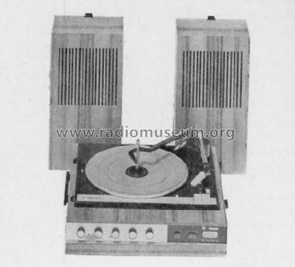 Stereo-Electrophon - Plattenwechsler-Koffer WK100L AG4230; Philips Radios - (ID = 114541) Enrég.-R