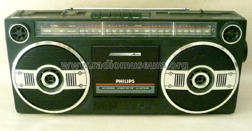 Stereo-Radio-Recorder D8050; Philips Radios - (ID = 1832592) Radio