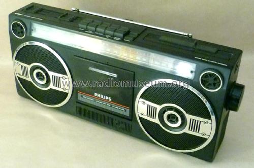 Stereo-Radio-Recorder D8050; Philips Radios - (ID = 1832594) Radio