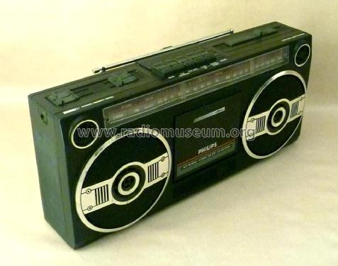 Stereo-Radio-Recorder D8050; Philips Radios - (ID = 1832595) Radio