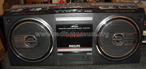 Stereo-Radio-Recorder D8154; Philips Radios - (ID = 1049433) Radio