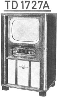 TD1727A; Philips Radios - (ID = 30424) Television