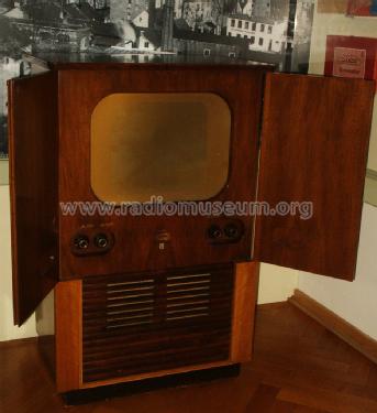 Fernseh-Projektions-Truhe TD2312A; Philips Radios - (ID = 1283834) TV-Radio