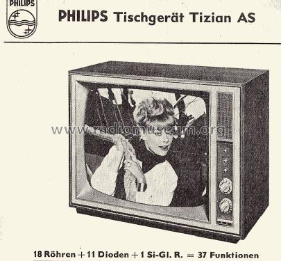 Tizian AS Automatic 23TD335A; Philips Radios - (ID = 1292794) Television