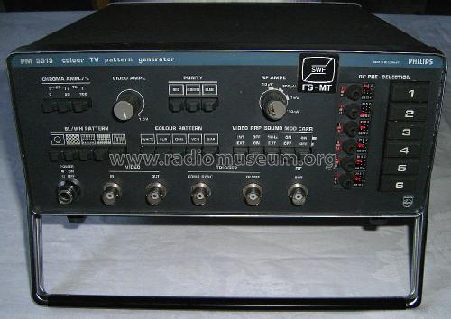 Colour TV Pattern Generator PM5519; Philips Radios - (ID = 338640) Equipment