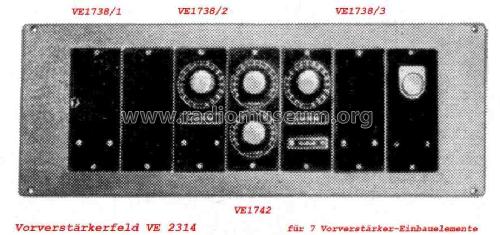 Vorverstärkerelement VE1738/2; Philips Radios - (ID = 462615) Ampl/Mixer