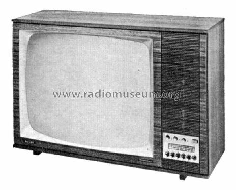 Wetzlar 23TD554A /00 /06 Ch= D5F; Philips Radios - (ID = 1870875) Television