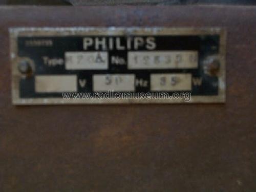 820A; Philips; Eindhoven (ID = 652155) Radio