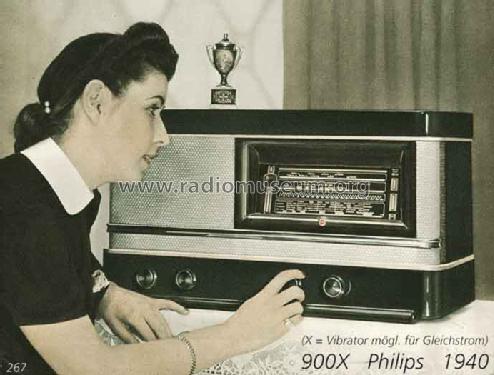 900X; Philips - Schweiz (ID = 2207) Radio