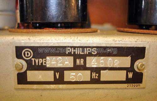 942A; Philips Radio A/S; K (ID = 601484) Radio