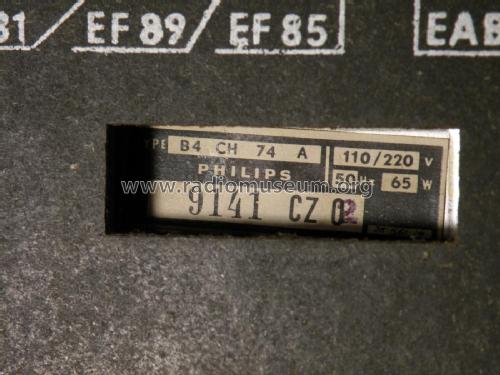 B4CH74A; Philips - Schweiz (ID = 2645920) Radio