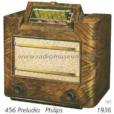 Preludio/Prélude 456A; Philips - Schweiz (ID = 2192) Radio