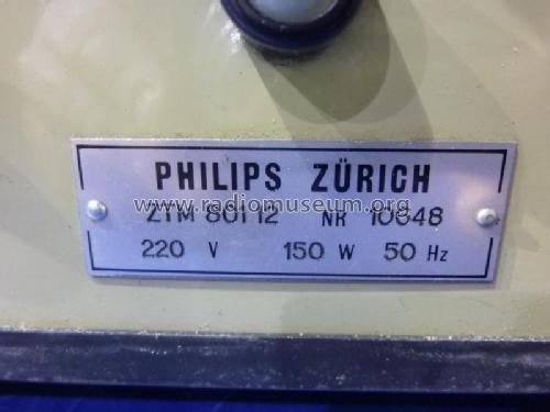 Röhrenprüfgerät ZTM 801 12; Philips - Schweiz (ID = 1753847) Equipment