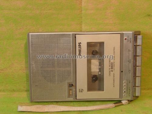 Cassetten-Recorder D6600 /00; Philips, Singapore (ID = 2622534) Enrég.-R