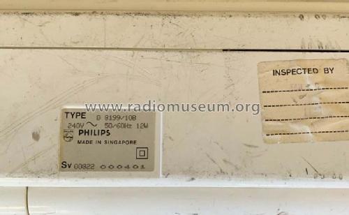 Dual Deck Stereo Radio Cassette Recorder D8199 /10B; Philips, Singapore (ID = 2680299) Radio