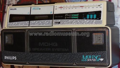 Moving Sound D-8304; Philips, Singapore (ID = 2112023) Radio