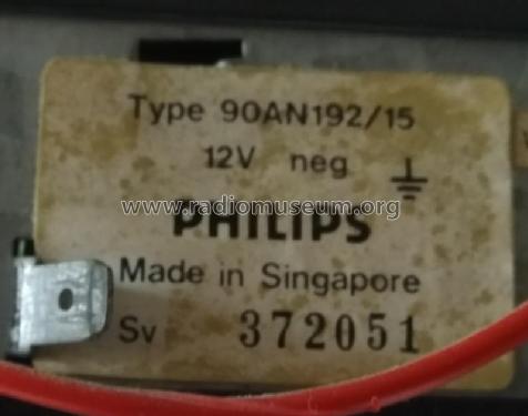 90AN192 /00 /15; Philips, Singapore (ID = 2530347) Car Radio