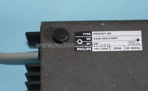 Automatic 80 MHz Counter PM6661 /00; Philips, Svenska AB, (ID = 2634406) Equipment