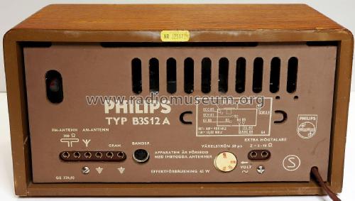 B3S12A; Philips, Svenska AB, (ID = 2815834) Radio