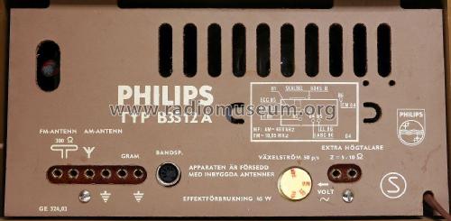 B3S12A; Philips, Svenska AB, (ID = 2815835) Radio