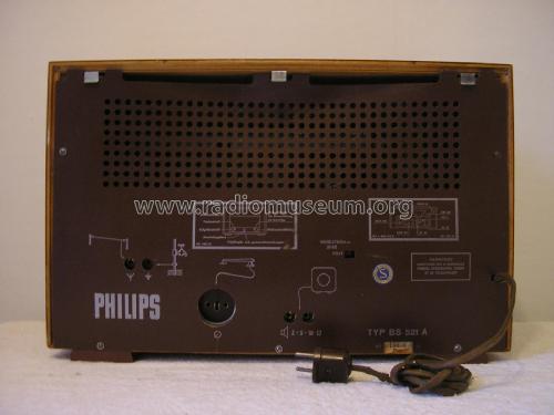 BS521A; Philips, Svenska AB, (ID = 1956888) Radio