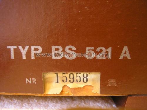 BS521A; Philips, Svenska AB, (ID = 1956890) Radio