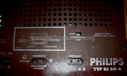 BS241A; Philips, Svenska AB, (ID = 805824) Radio