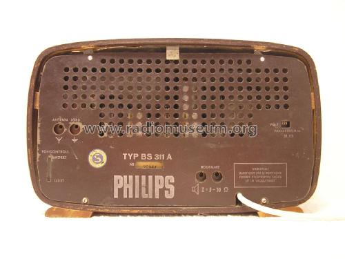 BS-311A; Philips, Svenska AB, (ID = 1980360) Radio