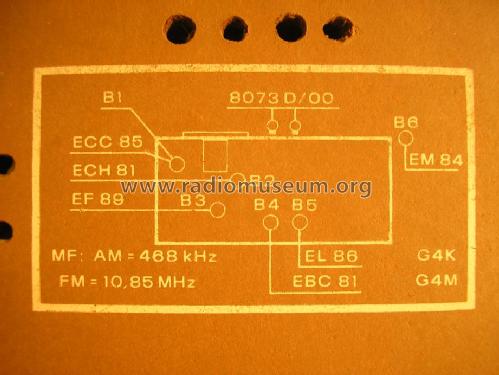 Juliette B4S61A; Philips, Svenska AB, (ID = 1016832) Radio