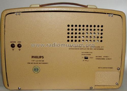 LS442UB; Philips, Svenska AB, (ID = 953180) Radio