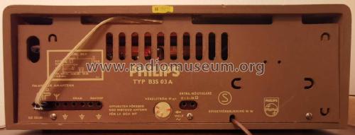 René B3S03A Ch= G4C; Philips, Svenska AB, (ID = 2601793) Radio