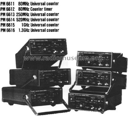 Universal Counter PM 6613; Philips; Eindhoven (ID = 1099767) Equipment