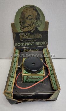 Kompakt Crystal Radio Set ; Philmore Mfg. Co. - (ID = 2669823) Crystal